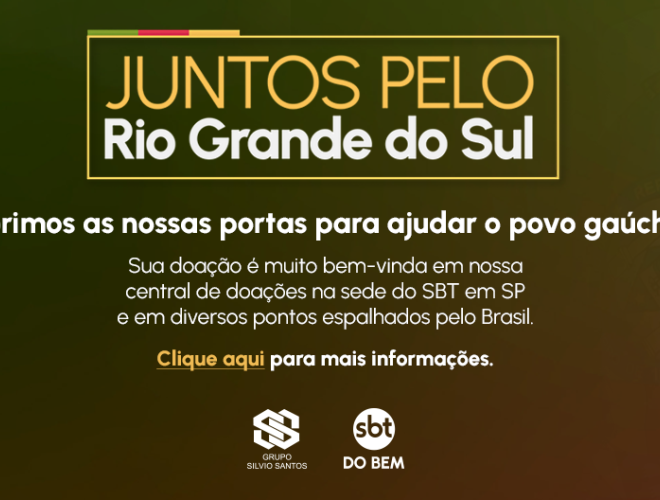 Cansei da Rotina – Mobilização em Prol das Vítimas das Enchentes no Rio Grande do Sul: Uma Visita aos Estúdios do SBT