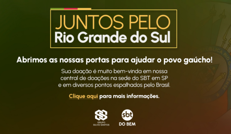 Cansei da Rotina – Mobilização em Prol das Vítimas das Enchentes no Rio Grande do Sul: Uma Visita aos Estúdios do SBT